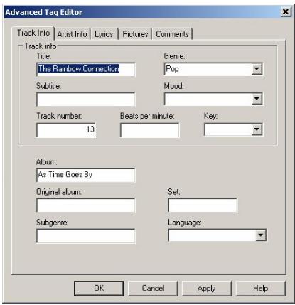 PHILIPS SA5245BT - Modification des informations d'un morceau via le LWM11 - 2