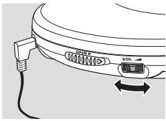 PHILIPS EXP210 - Ajuste del volumen - 1