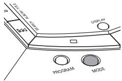 PHILIPS EXP311 - Titel wiederholt oder in beliebiger Reihenfolge wiedergeben - MODE - 1