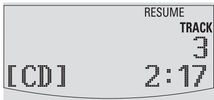 PHILIPS EXP431 - Almacenimiento de laULTima posicion reproduceda - RESUME - 2