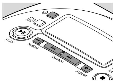 PHILIPS EXP431 - Convertir una pista en favorito - 1