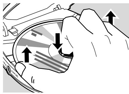 PHILIPS EXP431 - Wiedergabe einer Disk - 4
