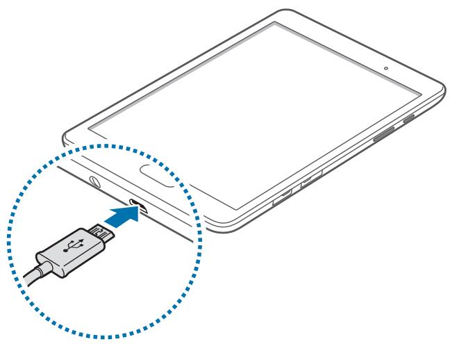 SAMSUNG GALAXY TAB A6 - Charger la batterie - 3