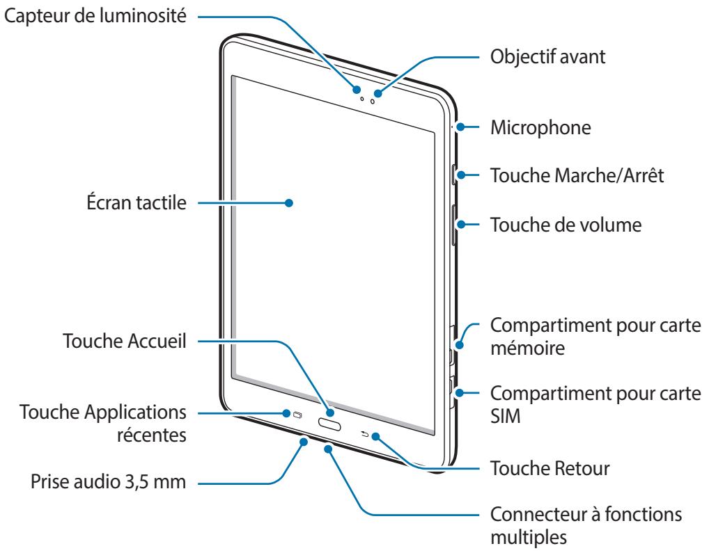 SAMSUNG GALAXY TAB A6 - Présentation de l'appareil - 1