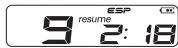 PHILIPS AX7200 - RESUME – reprend à partir de l'endroit où vous avez arrêté - 1