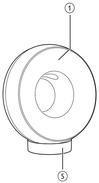 PHILIPS DS3880W - Présentation de l'unité principale - 1