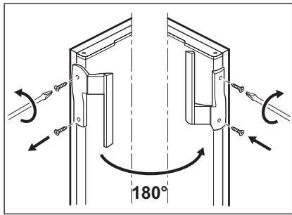 AEG-ELECTROLUX SG2570N - Wechseln des Turanschlags - 4