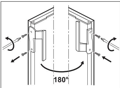 AEG-ELECTROLUX SG2570N - Réversibilité de la porte - 4