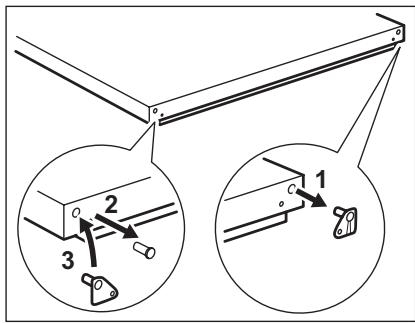 AEG-ELECTROLUX SG2570N - Réversibilité de la porte - 2
