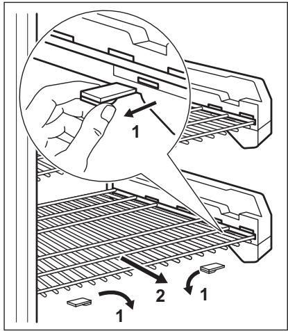 AEG-ELECTROLUX SG2570N - Rimozione dei cestelli e dei ripiani a filo dal congelatore - 2