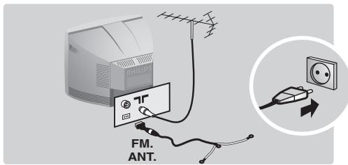 PHILIPS 21PT1666 - Anschlüsse - 1