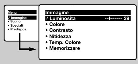 PHILIPS 21PT1666 - Regolazioni dell'immagine - 1