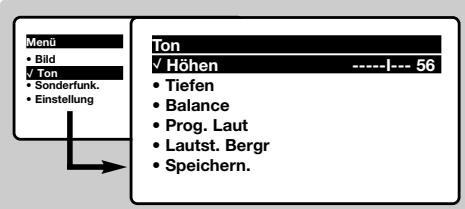 PHILIPS 21PT1666 - Toneinstellungen - 1