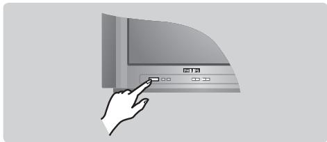 PHILIPS 21PT1820 - ④ Inschakelen - 1