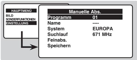 PHILIPS 21PT1820 - Manuelle Abstimmung - 1