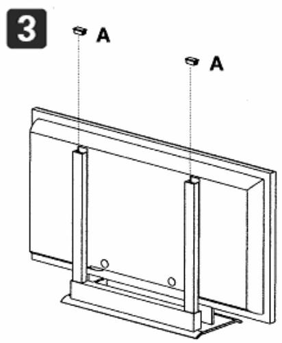 PHILIPS 26HF9472 - Mounting the Television Stand - 17