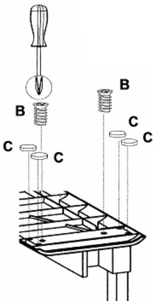 PHILIPS 26HF9472 - Mounting the Television Stand - 15