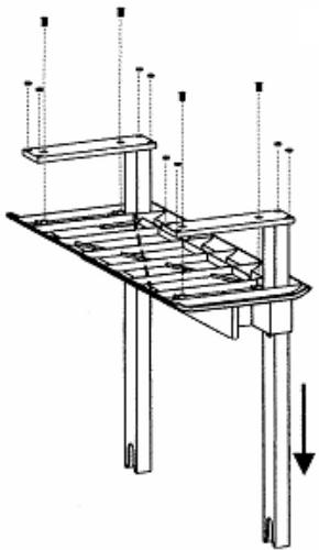 PHILIPS 26HF9472 - Mounting the Television Stand - 14
