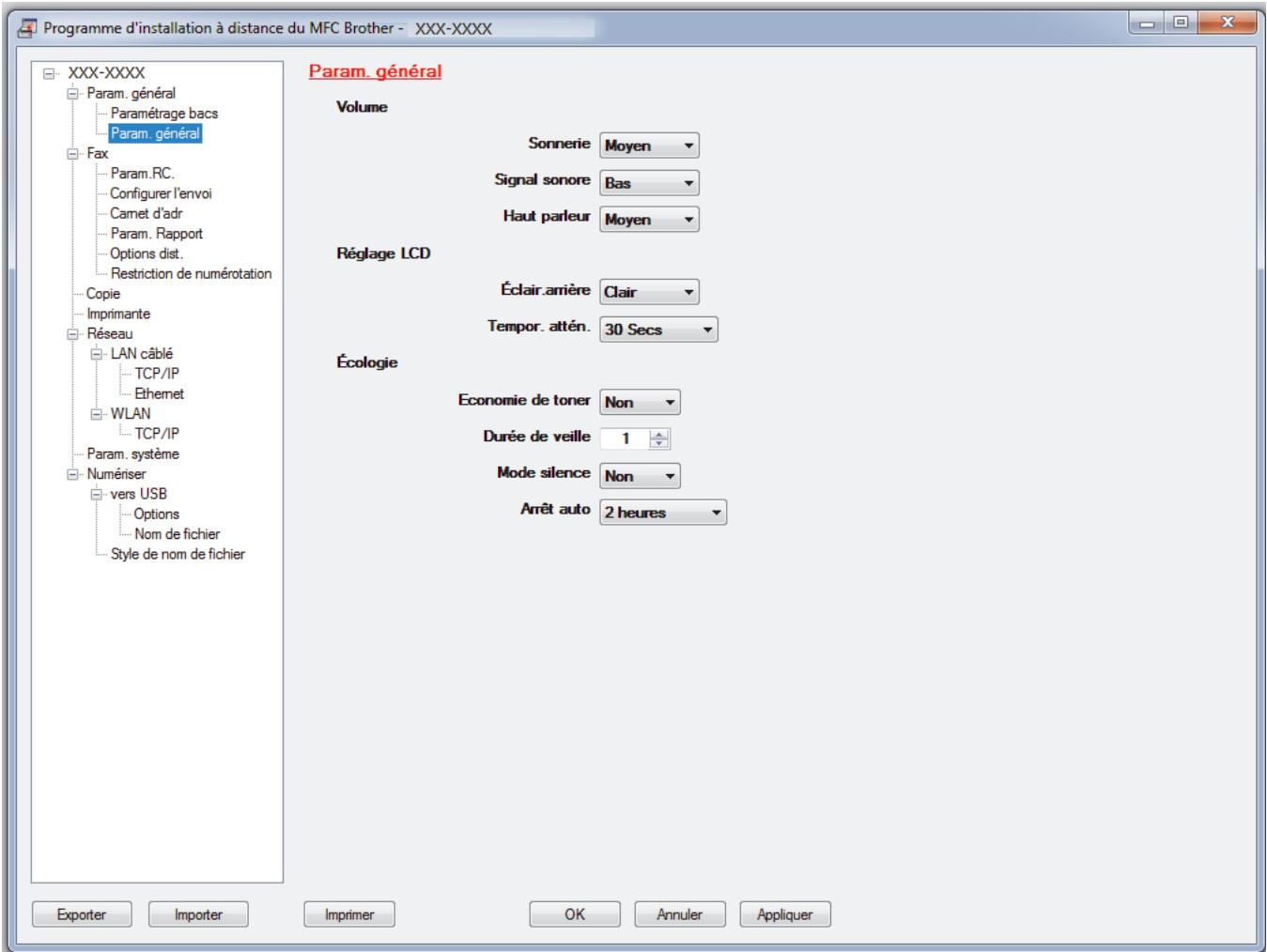 BROTHER DCP-L8410CDW - Configurer l'appareil Brother depuis votre ordinateur (Windows®) - 3