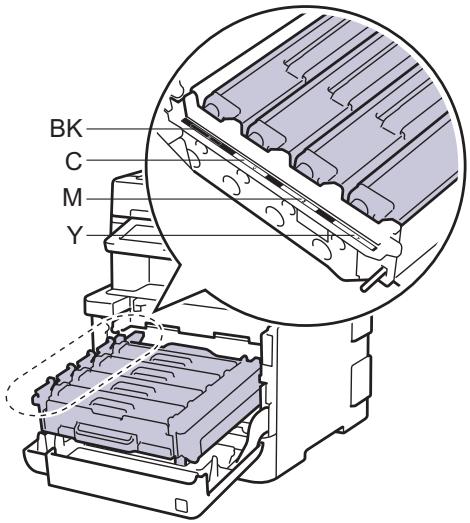 BROTHER DCP-L8410CDW - Nettoyer les fils corona - 7