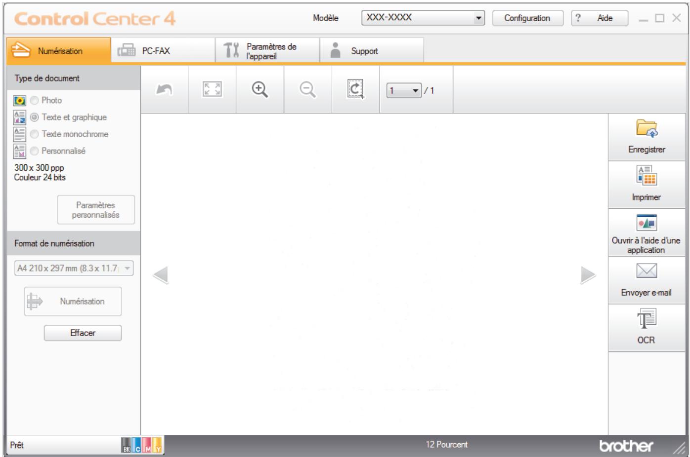 BROTHER DCP-L8410CDW - Mode Accueil - 1