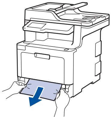 BROTHER DCP-L8410CDW - Du papier est coincé à l'intérieur du bac à papier - 2