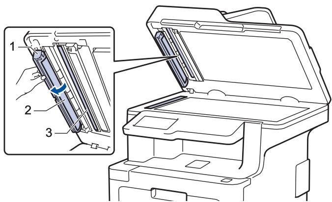 BROTHER DCP-L8410CDW - Nettoyer le scanner - 3