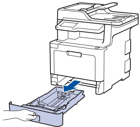 BROTHER DCP-L8410CDW - Du papier est coincé sous le bac à papier - 1