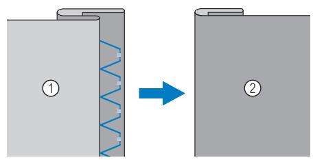 BROTHER F410 - If the needle does not catch the hem fold - 2