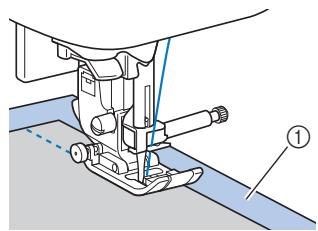 BROTHER F410 - Sewing thin fabrics - 1