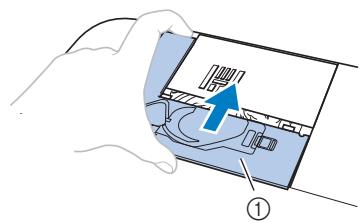BROTHER F410 - Insert the bobbin case so that the mark on the bobbin case aligns with the mark on the machine. - 5