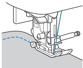 BROTHER F410 - Sewing curves - 1