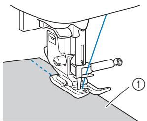 BROTHER F410 - Sewing leathers or vinyl fabrics - 1