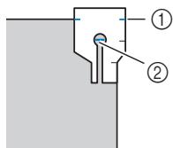 BROTHER F410 - Using the 1/4'' quilting foot (sold separately with some models) - 2