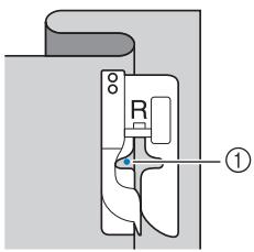BROTHER F410 - Remove the flat bed attachment to use the free arm. - 3