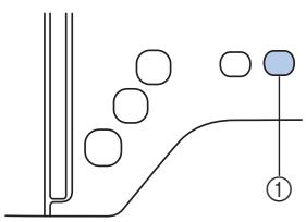 BROTHER F410 - When the thread cutter button is used (only on models with a thread cutter button) - 1