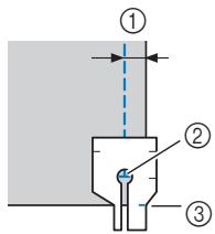 BROTHER F410 - When the end of the stitching is reached, stop the machine. - 1