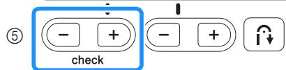 BROTHER F410 - Press the " - " or " + " key, and confirm the pattern. - 2