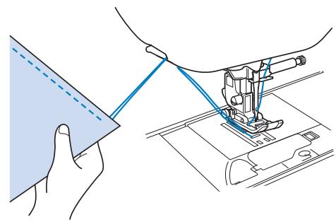 BROTHER F410 - When using the thread cutter - 2