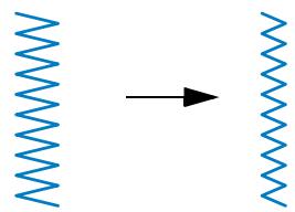BROTHER F410 - Setting the stitch width - 2