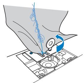BROTHER F410 - Remove the needle plate cover. - 5