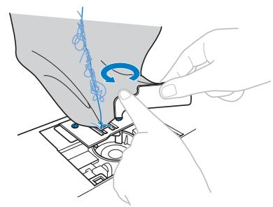 BROTHER F410 - Remove the needle plate cover. - 7