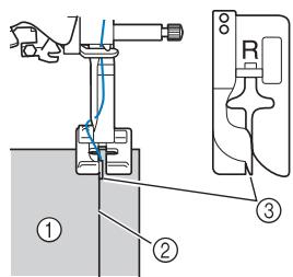 BROTHER F410 - Remove the flat bed attachment to use the free arm. - 2