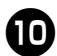 BROTHER FS100WT - Put the thread behind the needle bar thread guide. - 2