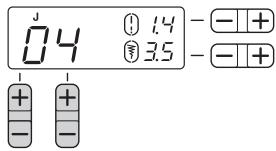 BROTHER FS100WT - Adjusting the stitch length and width - 1