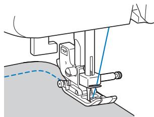 BROTHER FS100WT - Sewing curves - 1