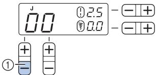 BROTHER FS100WT - Changing the needle stop position - 1
