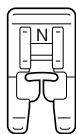 BROTHER FS100WT - Attach monogramming foot "N". - 1
