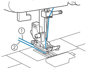 BROTHER FS100WT - Drawing up the lower thread - 9