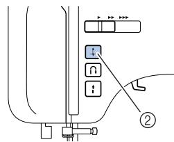 BROTHER FS100WT - Drawing up the lower thread - 5